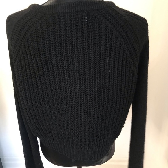 Cropped High Low VERAMODA sweater - Picture 6 of 7